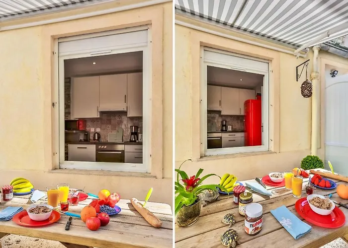 Le Refuge Avec Terrasse Et Jardin, En Plein Centre-Ville, Gare 5 Minutes A Pieds